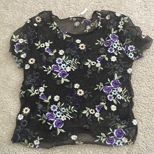 Urban Outfitters mesh crop top